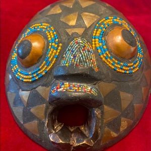VINTAGE Hand carved Tribal Mask